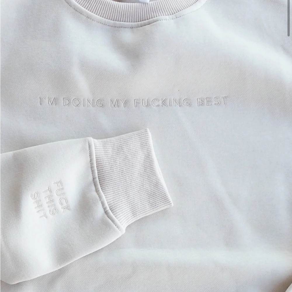 Women's Beige Sweatshirt